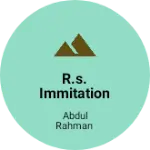 Business logo of R.s. immitation jewellery