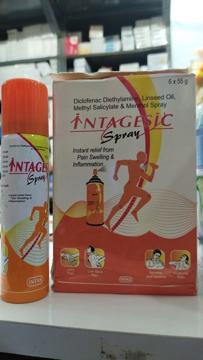 Intagesic spray uploaded by Cambay Medicals on 2/27/2021