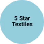 Business logo of 5 star textiles
