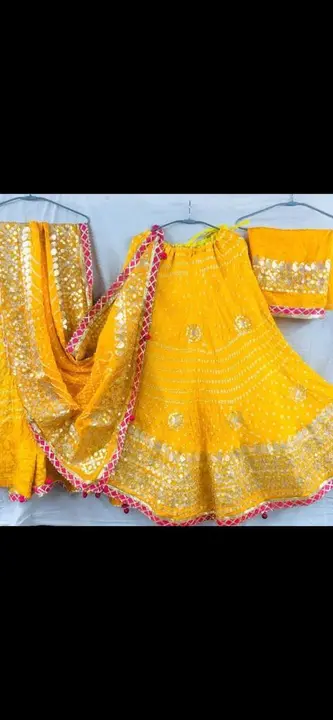 😍😍 *Again Morr Price Down*🤗😍

*Full stiched with full touch aster (lining) Lahenga full stock  uploaded by Gotapatti manufacturer on 3/19/2023