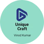 Business logo of Unique craft