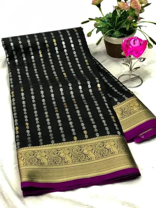 *NEW LUNCHING*
Shivam 
*CATLOGUE :REMO*

Fabric : *BANARASI SILK SAREE WITH WEAVING SILVER ZARI & NI uploaded by Divya Fashion on 3/20/2023