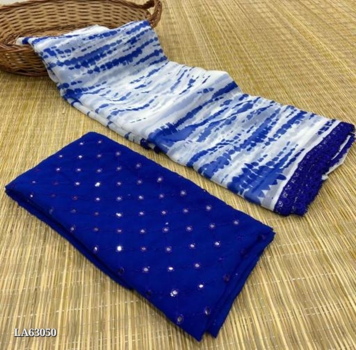 Shifon saree  uploaded by business on 3/20/2023
