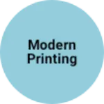 Business logo of Modern Printing