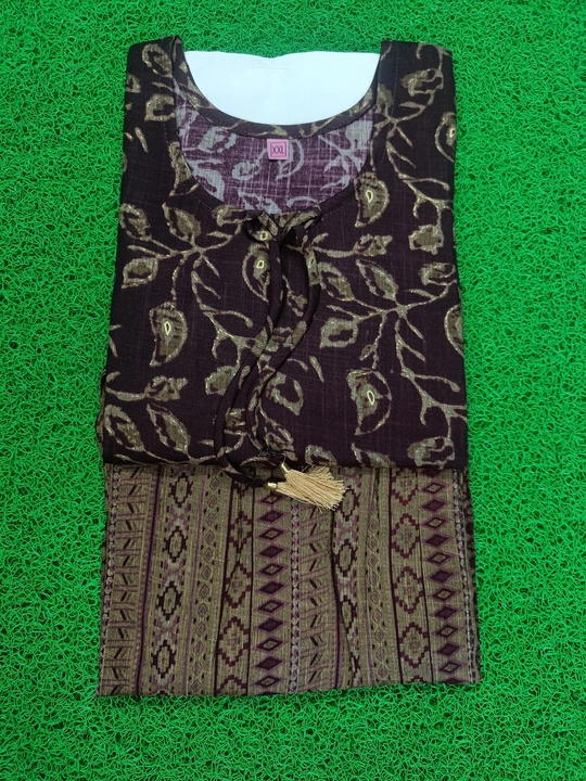 Capsule kurti with pant  uploaded by Bhagat kanwarram garments on 3/20/2023