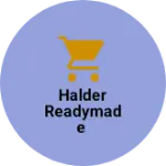 Business logo of Halder Readymade