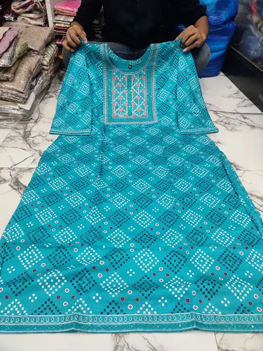 EXCLUSIVE SEQUENCE KURTI uploaded by Swastik creation on 3/20/2023