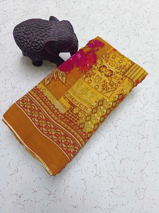 *SOFT  SAREES* 

🍁 *Type of Fancy art*
🍁 *Surat silk material* 
🍁 *Complete saree fancy hidden wo uploaded by SRI ANUJAA TEXTILE on 3/20/2023