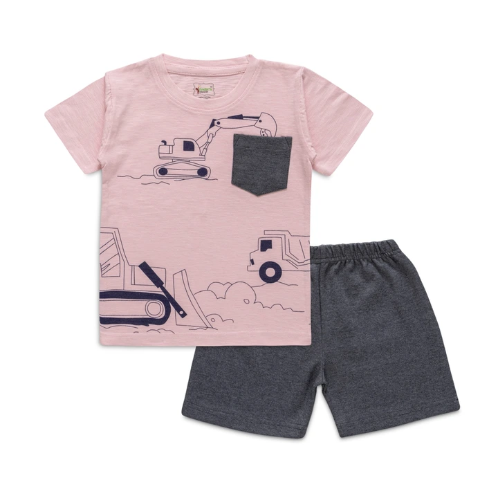 Boys T-shirt & Shorts uploaded by Baby's Pride Creation on 3/20/2023
