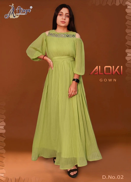 Aloki Gown uploaded by Arya dress maker on 3/20/2023