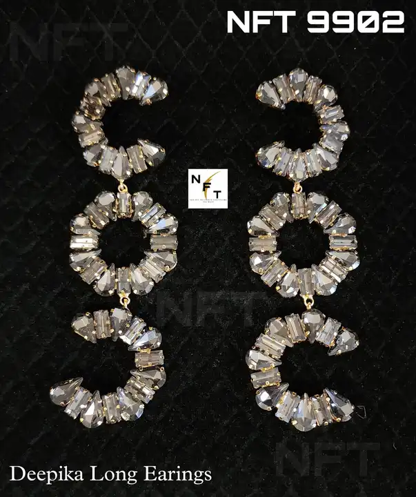 Nft

DEEPIKA - PATHAN LONG EARINGS
AVAILABLE IN 10 MODISH COLORS
GOES WITH ALL CASUAL AND PARTY WEAR uploaded by Taha fashion from surat on 3/20/2023