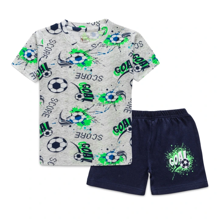 Boys T-shirt and shorts uploaded by Baby's Pride Creation on 3/20/2023