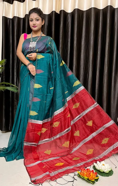 Hand made Tant Saree uploaded by Piku textile on 3/20/2023
