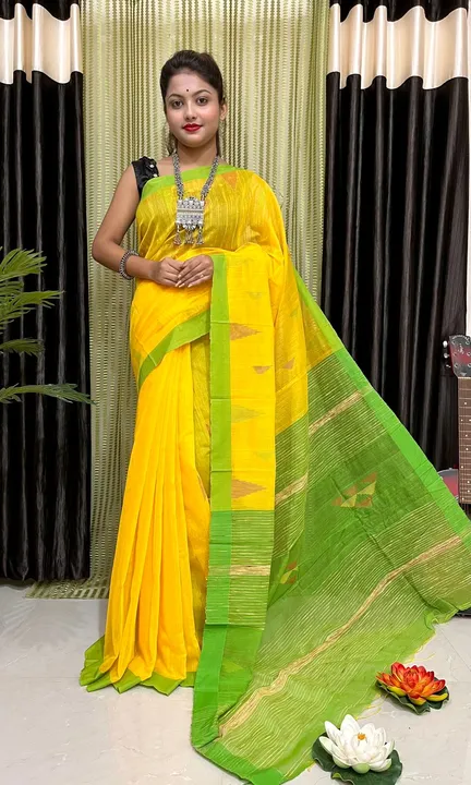 Hand Made Tant Saree uploaded by Piku textile on 3/20/2023