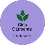 Business logo of Girja garments