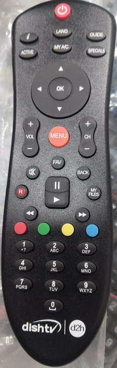 New d2h dish tv og remote uploaded by World of dth on 5/29/2024