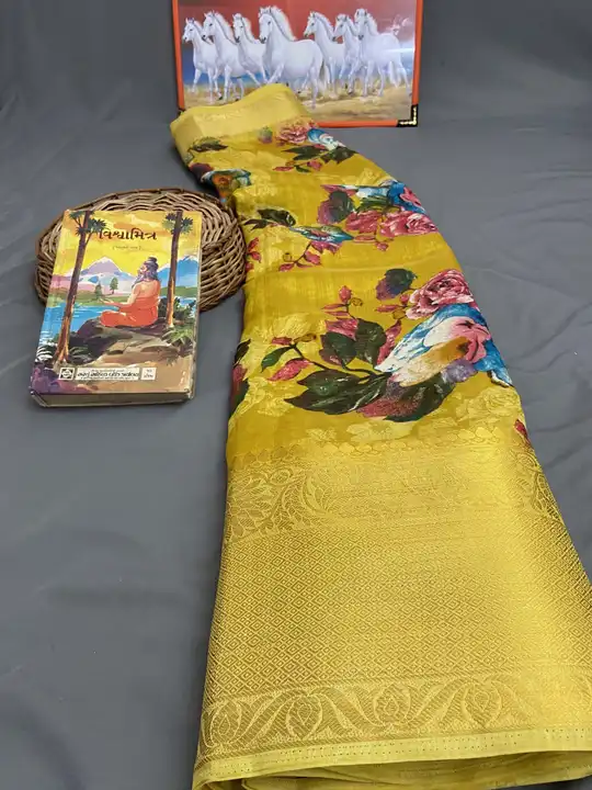 New chanderi silk saree  uploaded by PAL BROTHER on 3/20/2023