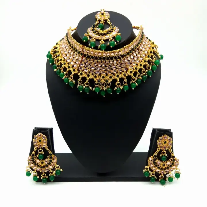 Shimmering Jewellery set for women  uploaded by Jalaram immitation on 3/20/2023