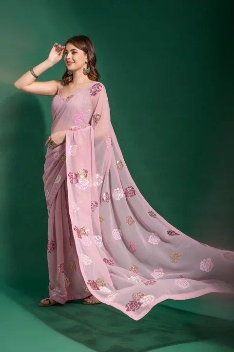 Added some new Beautyful color in superhit sequence saree collection

*👇 PRODUCT DETAILS 👇*

*⭕SAR uploaded by Vishal trendz 1011 avadh textile market on 3/20/2023