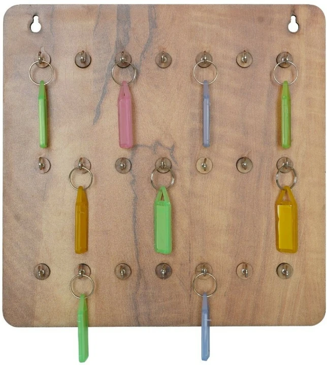 Wooden key holder uploaded by business on 3/20/2023