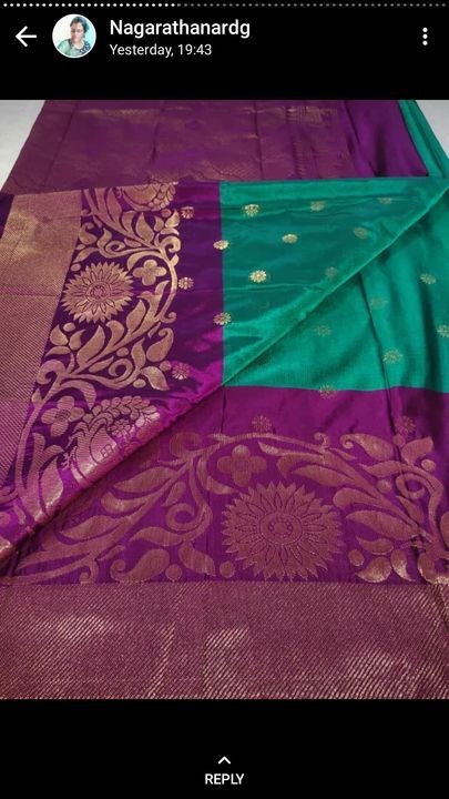 Post image Hi everyone we manufacture of silk sarees