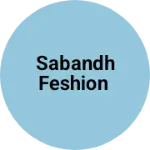 Business logo of Sabandh feshion