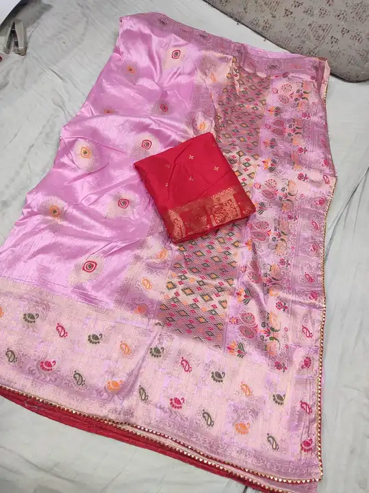 Beautiful saree  uploaded by Krishna collection on 5/30/2024