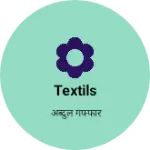 Business logo of Textils