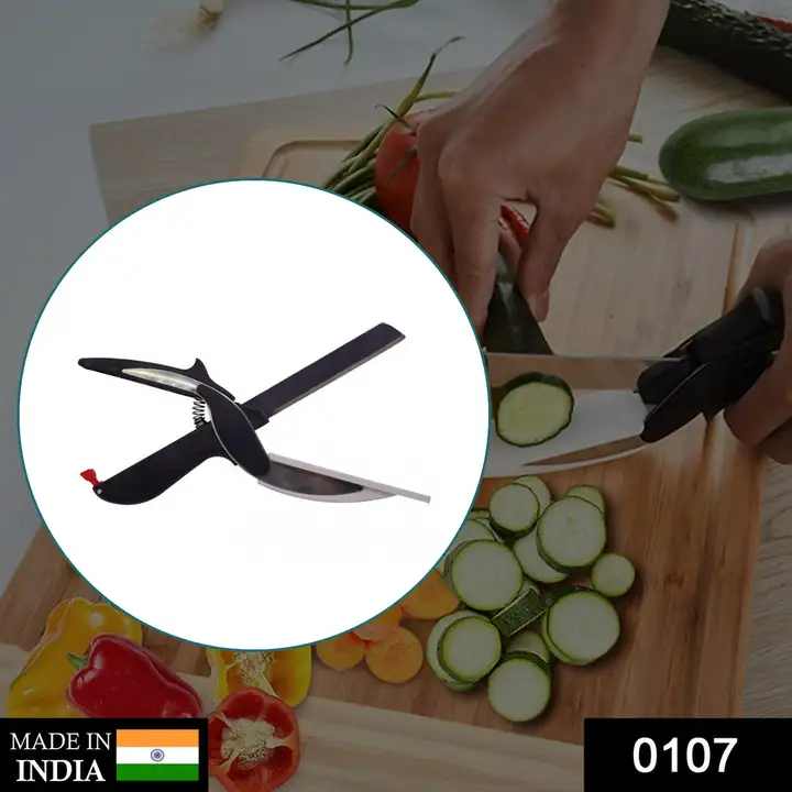 0107 Clever Cutter 2 in 1 Food Chopper Slicer Dicer Vegetable Fruit Cutter uploaded by DeoDap on 3/20/2023