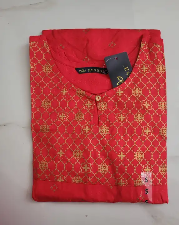 Avaasa and Fusion brand kurtis 

Above are medium size  uploaded by Wedding collection on 3/20/2023
