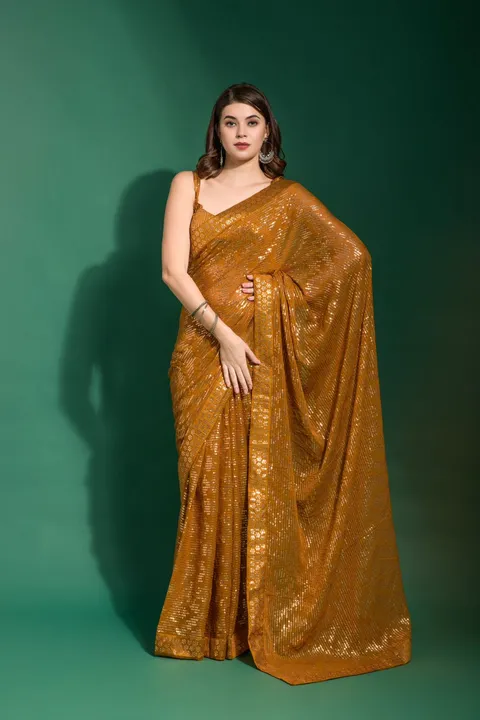 *😍LUXURIOUS COLLECTION…*

Celebrity inspired designer Sequance saree collection 

*👇 PRODUCT DETAI uploaded by Vishal trendz 1011 avadh textile market on 3/20/2023