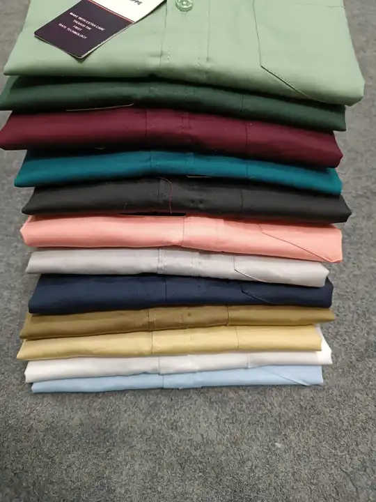 Satin cotton shirt for men uploaded by B.M.INTERNATIONAL on 3/20/2023