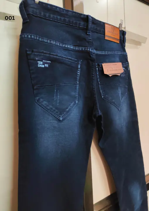 Men Dark Blue jeans uploaded by Nineteenfive on 3/20/2023