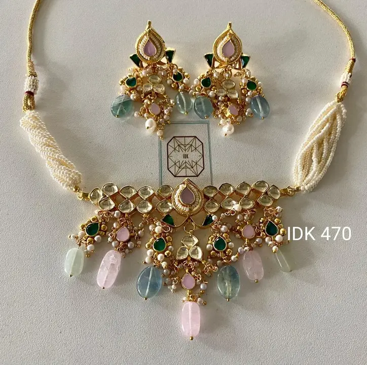 18krt gold polish jewellery uploaded by Shilp creation on 5/31/2024