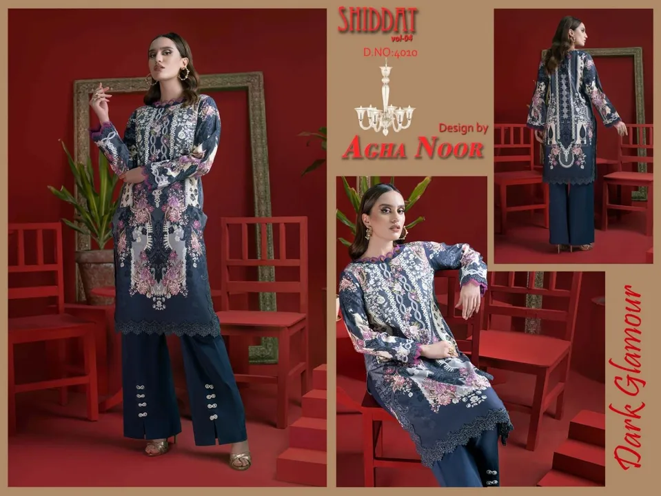 Karachi set 10 PC's suit collection uploaded by Rabi creation on 3/20/2023