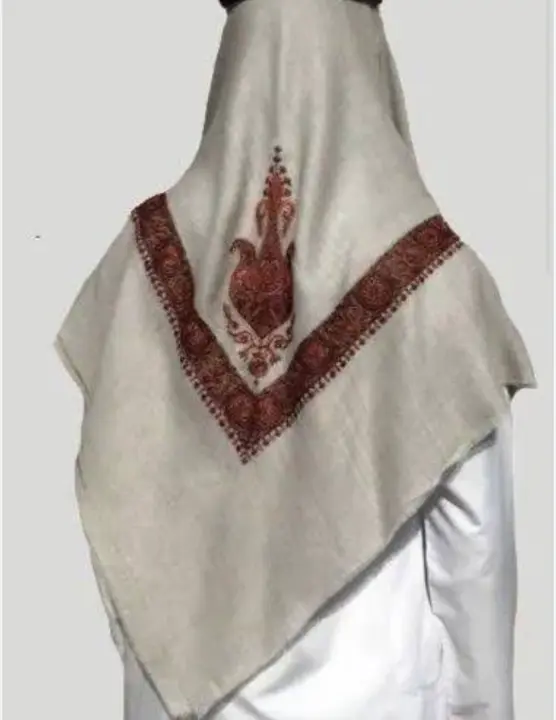 Pure pashmina men's head Arabi rumaal uploaded by Black Diamond Textiles on 3/20/2023