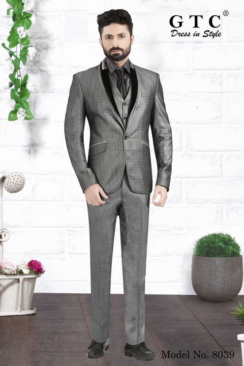 Classic GTC- 5-piece Designer Men Suit  uploaded by AMBE COLLECTIONS  on 2/27/2021