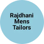 Business logo of Rajdhani Mens Tailors and jeans courner