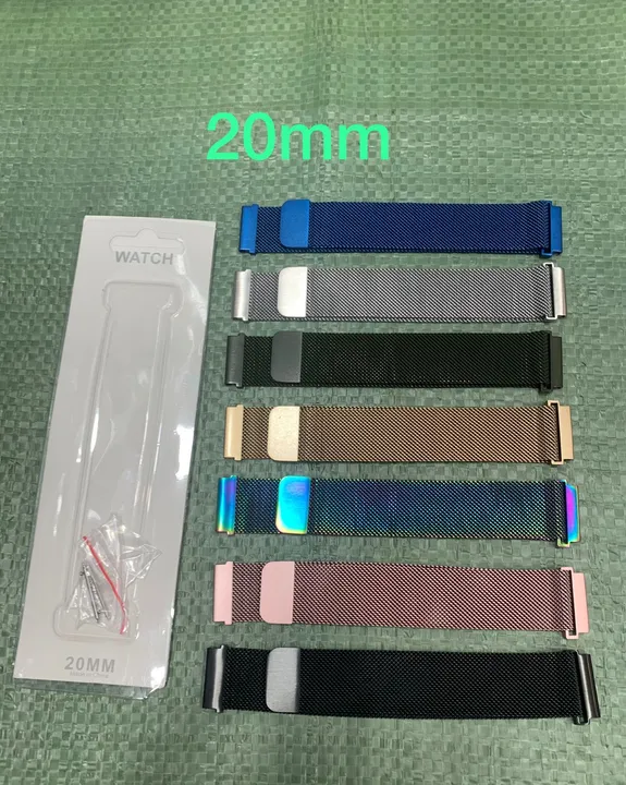 Metal straps for smartwatch  uploaded by Vishwakarma Accessories Wholesaler on 5/29/2024