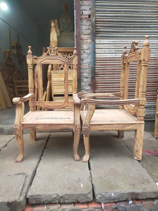 Chair shisham wood uploaded by N&S Wooden Furniture on 3/20/2023