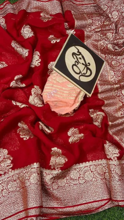 Semi gorget silk saree  uploaded by Razacreation  on 3/20/2023