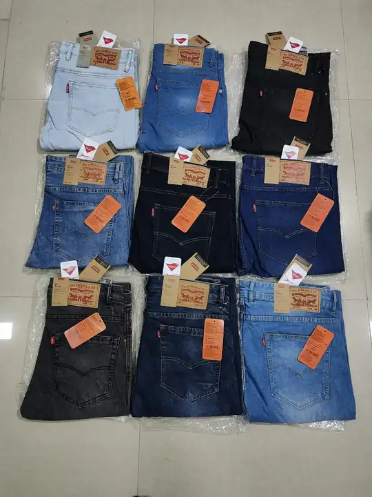 Branded jeans for men by LEVI's  uploaded by Bhowmick Enterprise on 3/20/2023