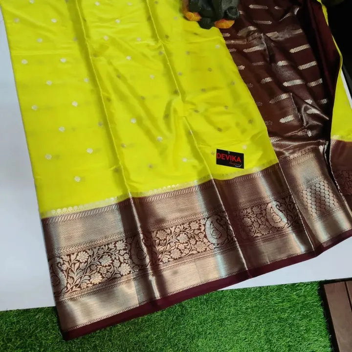Banarsi organza silk  uploaded by India saree on 3/20/2023
