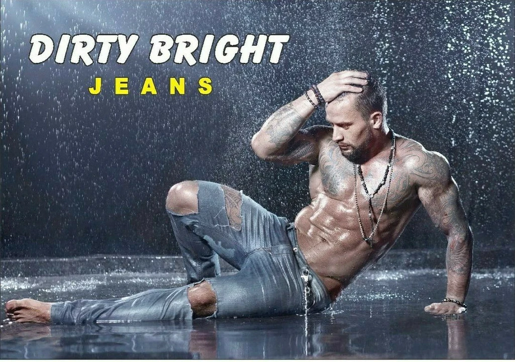 Visiting card store images of Dirty bright jeans 