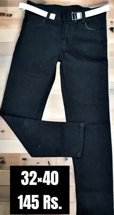 BLACK JEANS (32×40) uploaded by RISHABH TRADERS on 3/20/2023