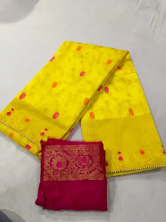 Dola Silk saree uploaded by Mayra creations on 3/20/2023