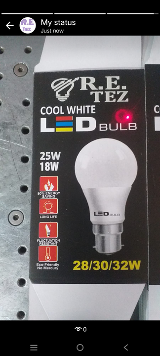 25 watt R.E TEZ LED BULB  uploaded by Roy electric on 5/23/2024