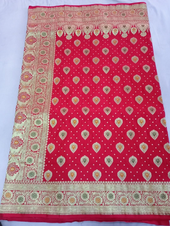 Banaarsi katan silk buti uploaded by Wholesale Saree dealer on 3/21/2023