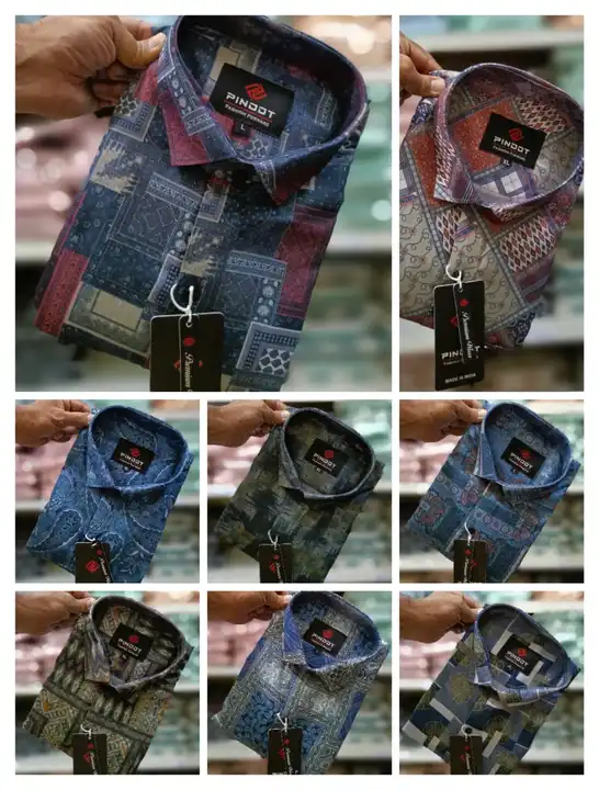 Digital Print Full Sleeve Shirt  uploaded by RV COLLECTION on 5/21/2024