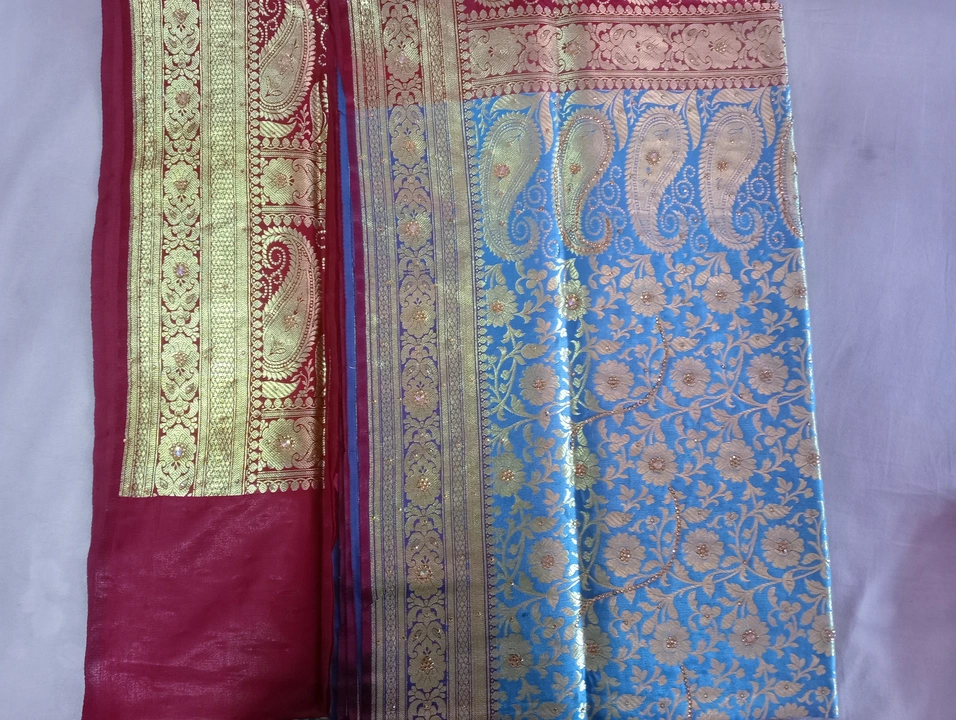 Banarsi silk jaal uploaded by Wholesale Saree dealer on 3/21/2023